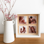 Etched Timber Photo Frame - Set of 4 Photo Print