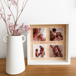 Etched Timber Photo Frame - Set of 4 Photo Print