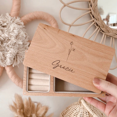 Jewellery Boxes - Birth Blossoms