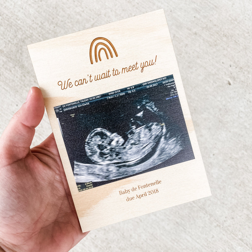 Ultrasound Photo Plaques