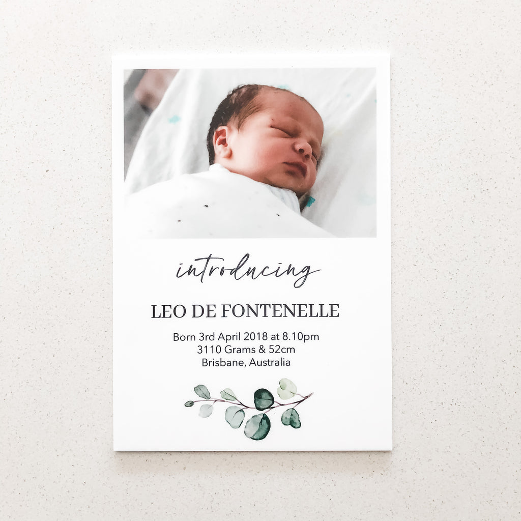 Birth Announcements