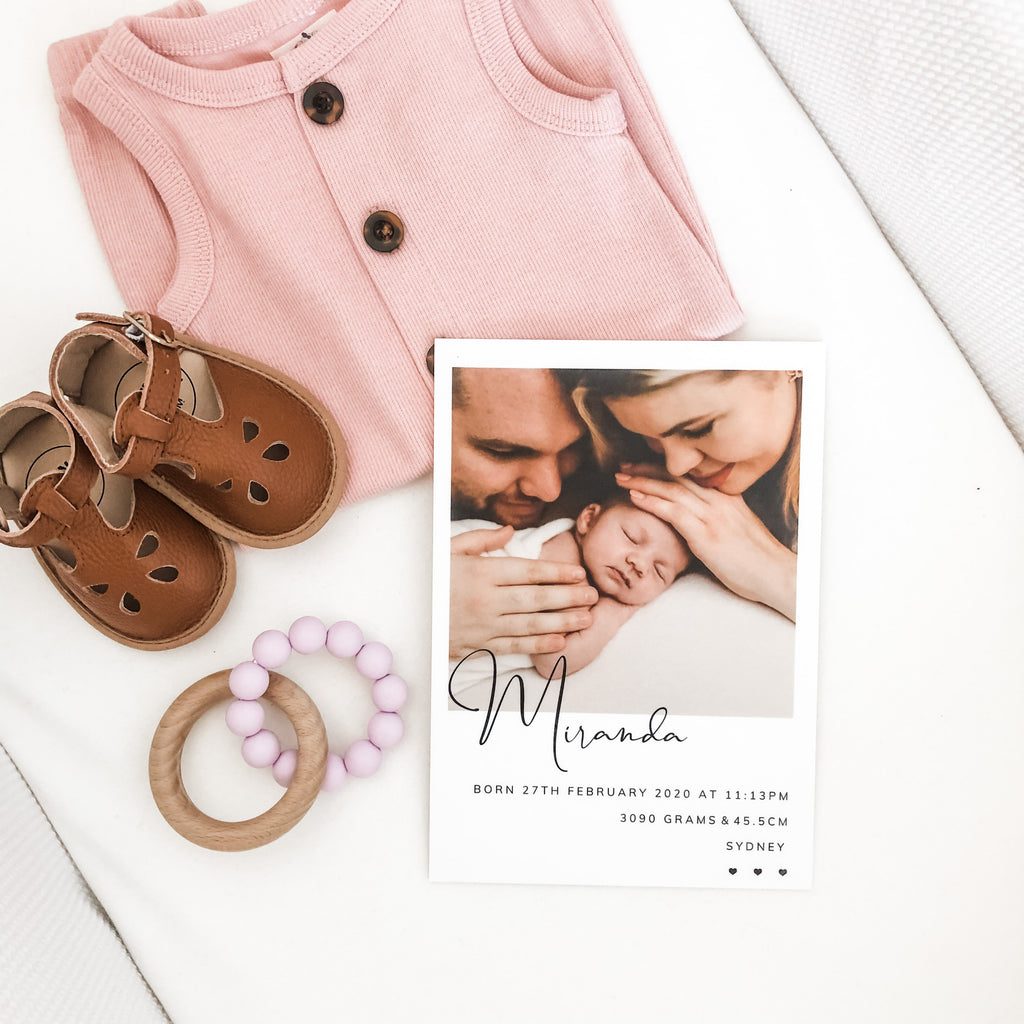 Birth Announcement Plaques