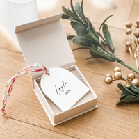 Luxe Christmas Ceramic Decoration + Gift Box - Liberty London - Arch