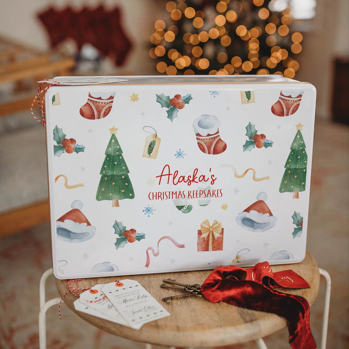 Keepsake Box - Christmas - Design 22