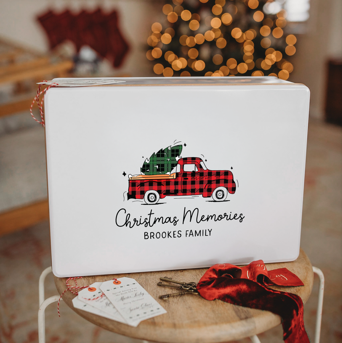 Keepsake Box - Christmas - Design 7