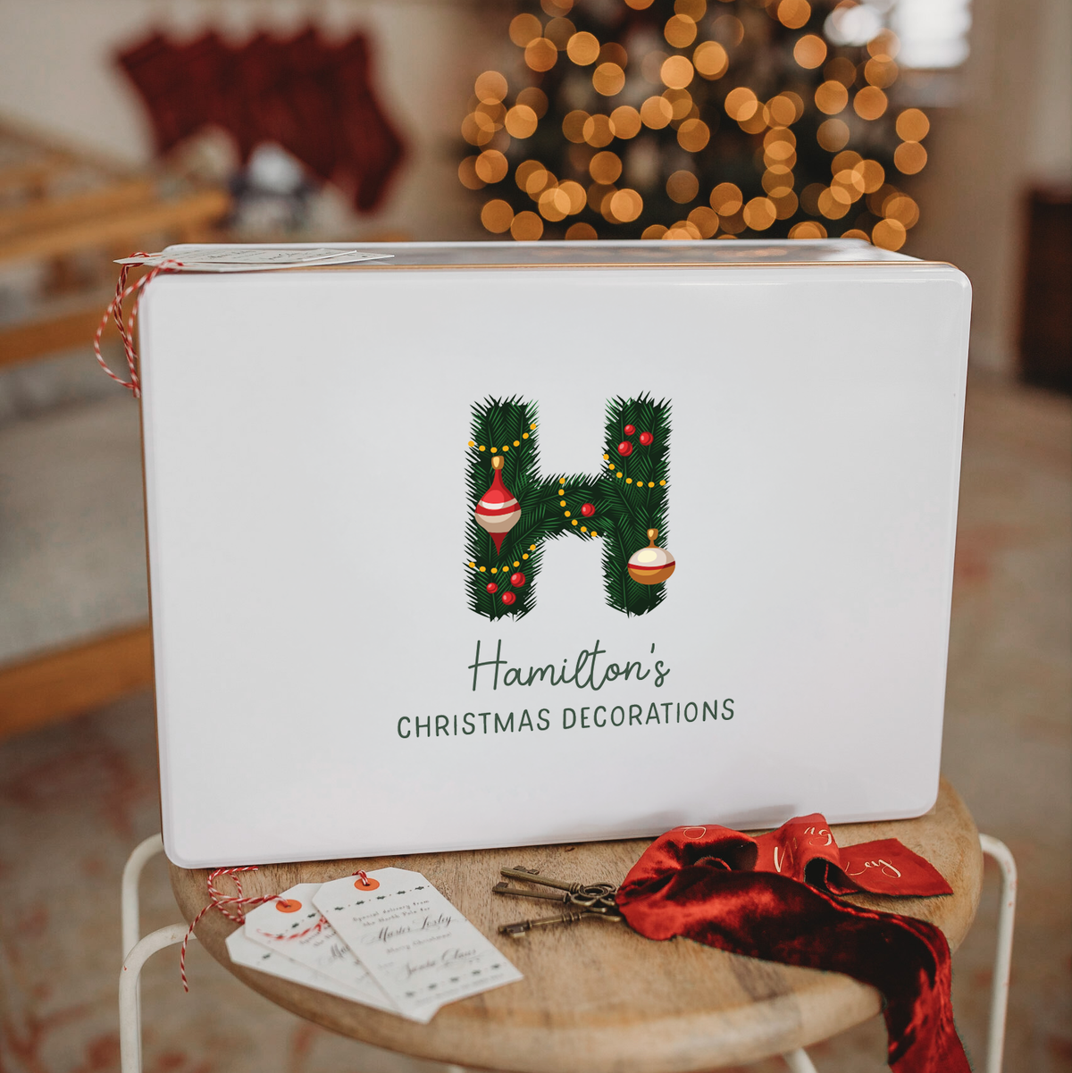 Keepsake Box - Christmas - Design 8