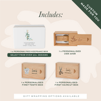 Classic Keepsake Gift Bundle / Personalised / All Designs