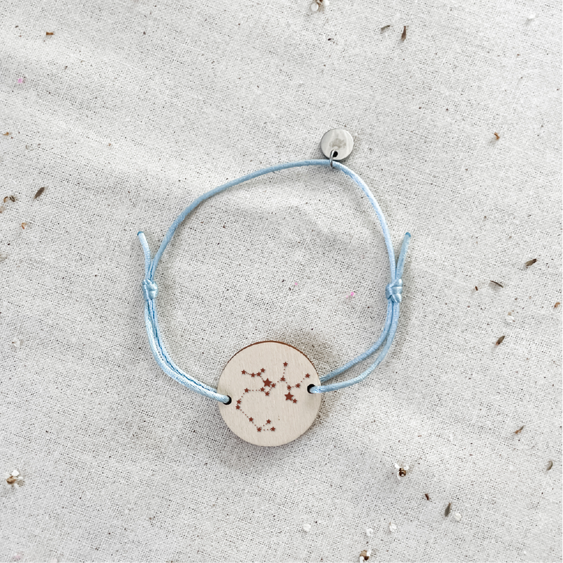Personalised Bracelet - Constellation - Timber