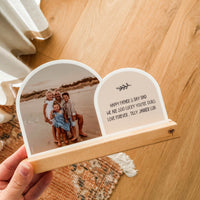 Double Arch Plaques - Natural