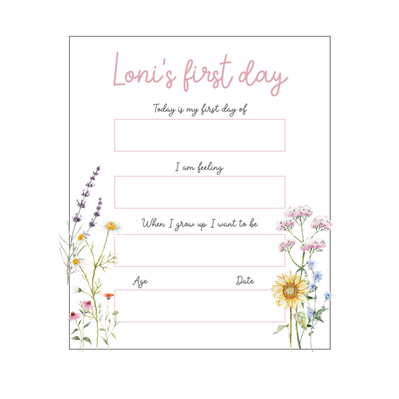 First Day Boards (colour designs)