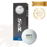 Personalised 'Daddy's Golf Buddy' golf balls, set of 3 – Father's Day gift