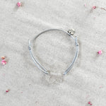 Personalised Bracelet - Daisy - Clear Acrylic