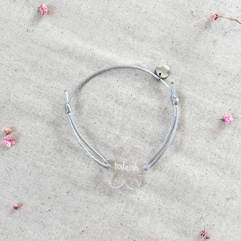 Personalised Bracelet - Daisy - Clear Acrylic