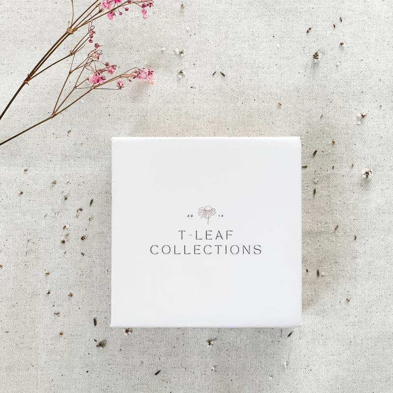 Personalised Bracelet - Liberty London - Birth Blossom + Name - White Acrylic
