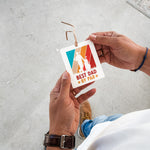 Personalised Golf Bag Tag - Retro