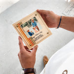 Standing Layered Plaques - Retro Style