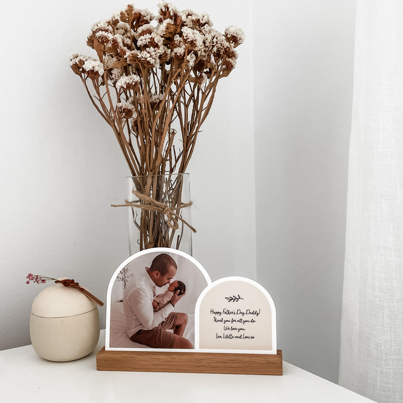 Double Arch Plaques - Natural