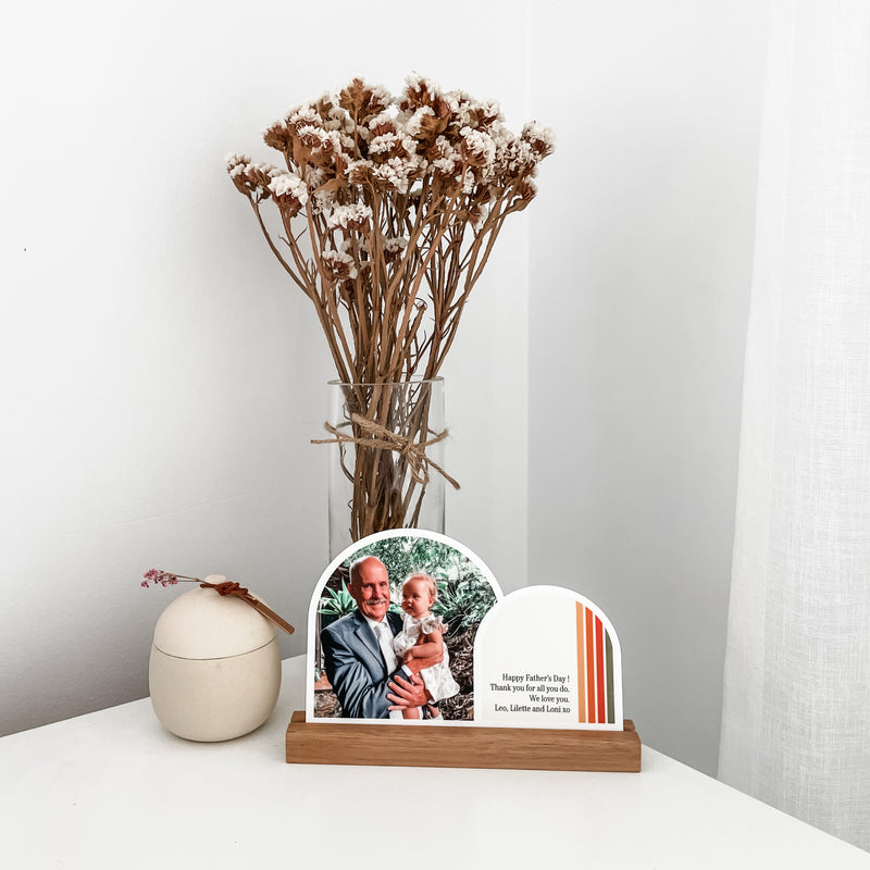 Double Arch Plaques - Retro