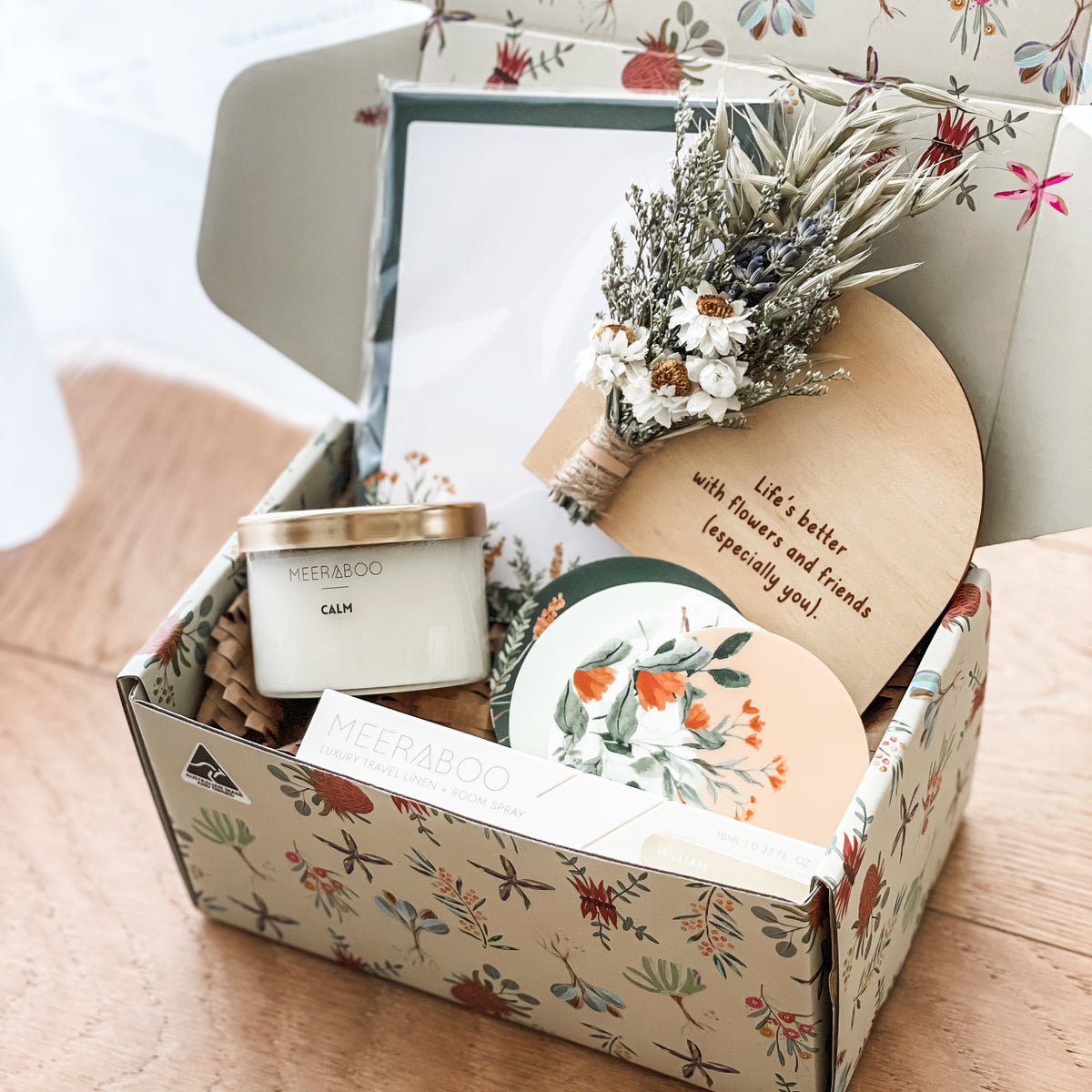 Beautiful Gift Pack for Teachers with fridge magnet, candle, room spray. perfect for teacher gifting