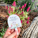 Personalised Planter Stick - Wildflowers