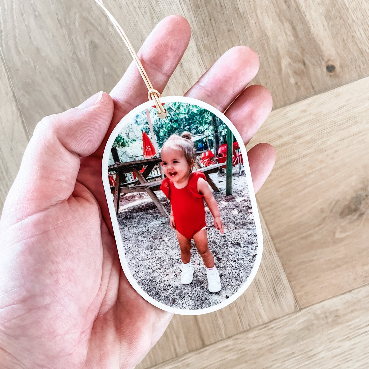 Personalised Photo Decoration - White Acrylic