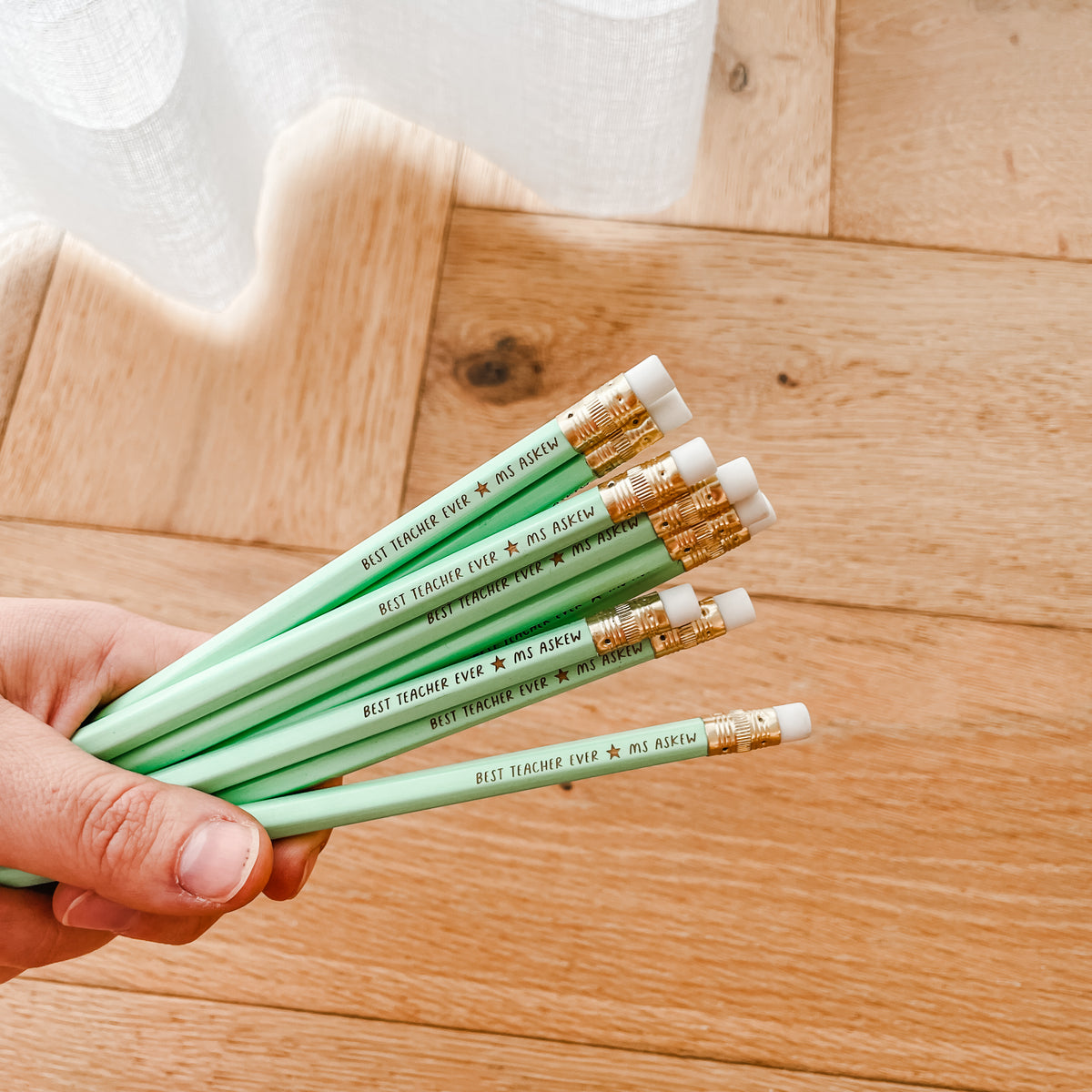 Personalised Pencils - Signature Colours - Pack of 10