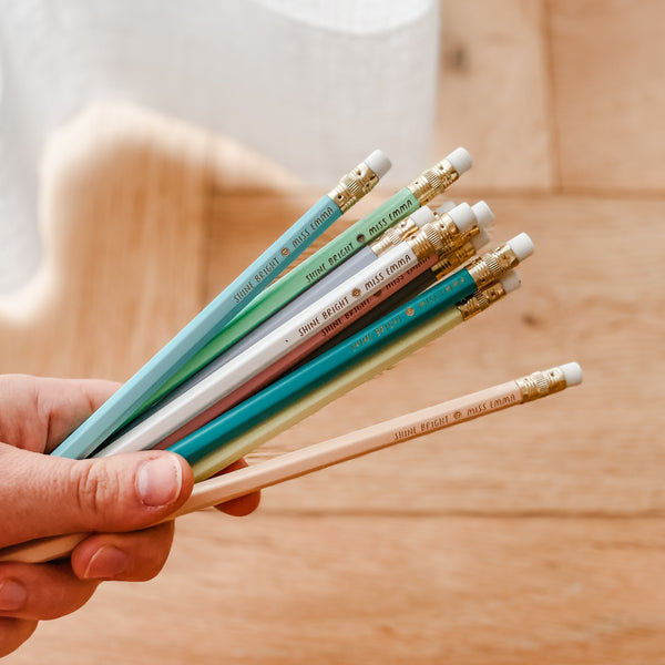 Personalised Pencils For Teacher Gifting - Choose your own saying - Appreciation Gifts