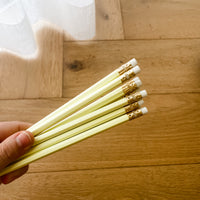 Personalised Pencils - Signature Colours - Pack of 10