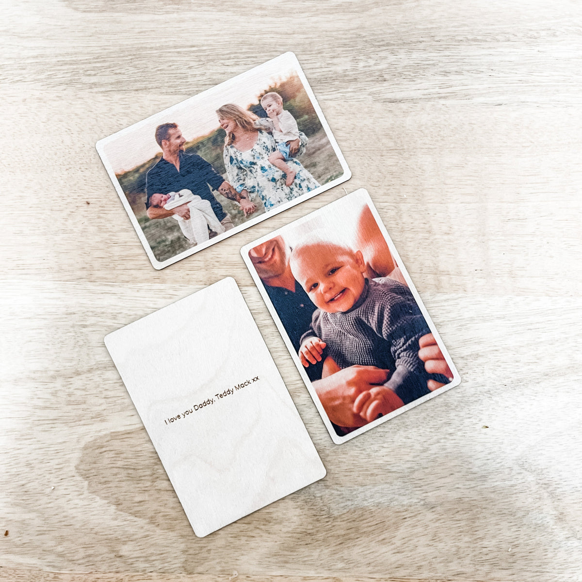 Father's Day Timber Wallet Photos