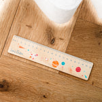 Personalised Rulers - Pattern - Timber
