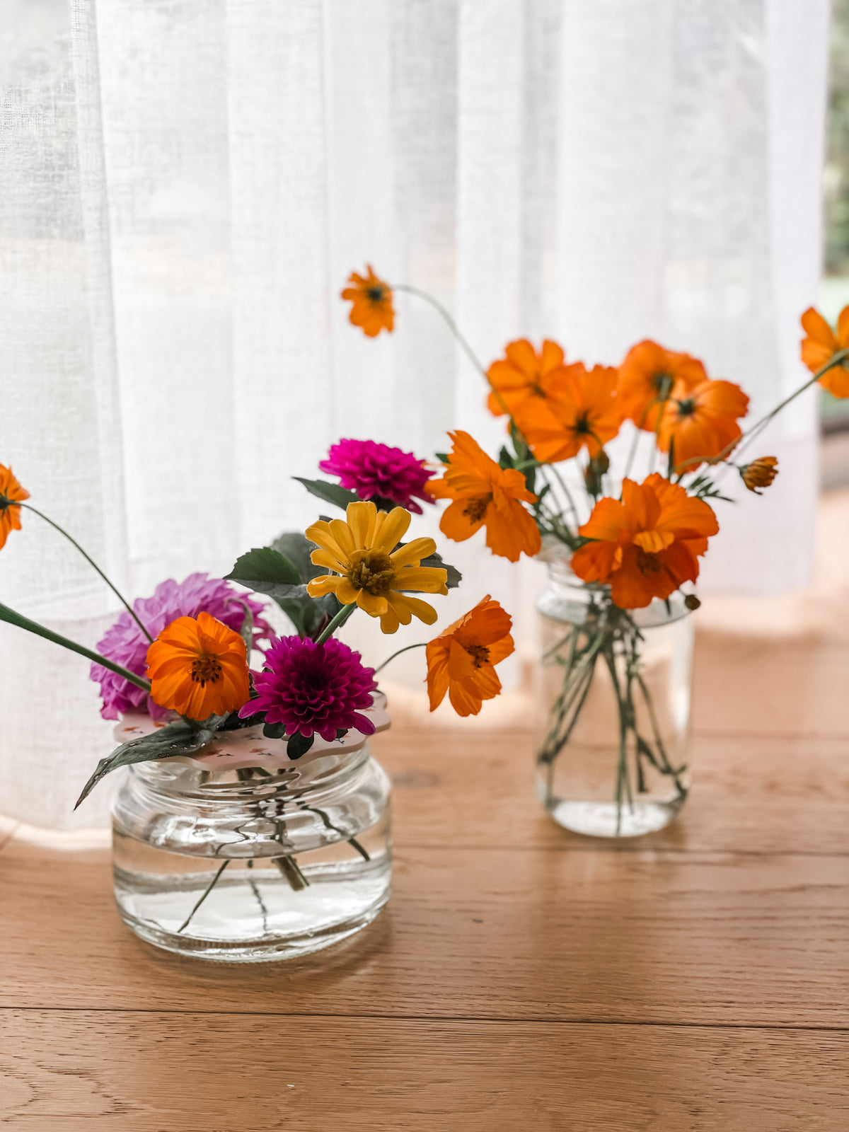 Personalised Flower Frogs - Set of 3 - Mother's Day