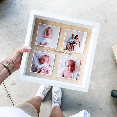 Etched Timber Photo Frame - Set of 4 Photo Print