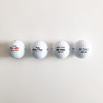 Personalised Golf Balls - Set of 3 - Golfing Legend