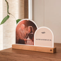 Double Arch Plaques - Natural - In Memory