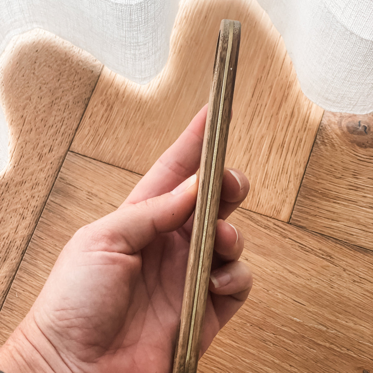 Premium Personalised Bottle Opener - Solid Brass + Acacia Wood - Magnetic - Multiple Designs