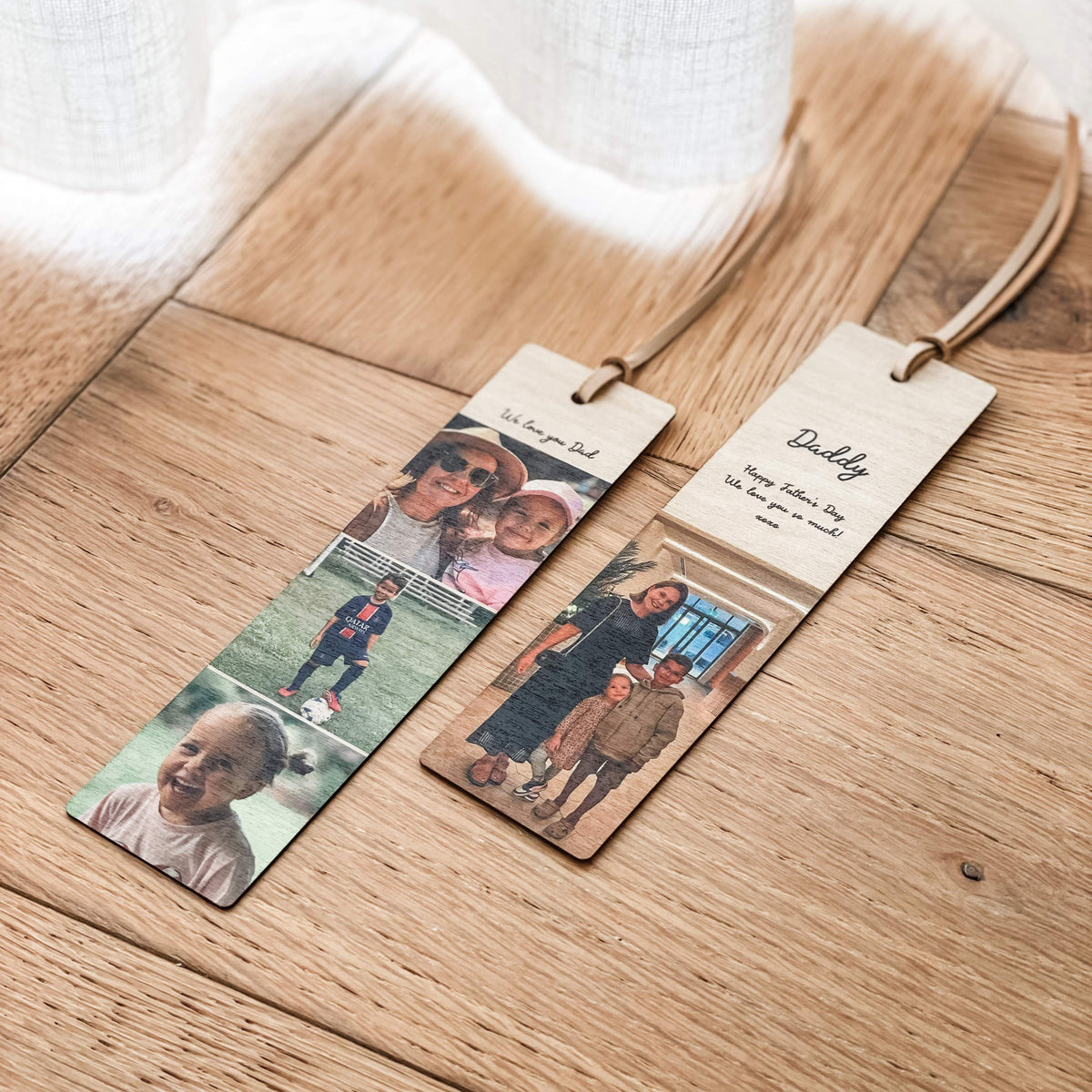 Personalised Timber Bookmarks - Single Photo