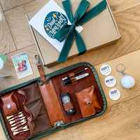 Everyday personalised golf gift bundle for Dad – Father's Day gift set