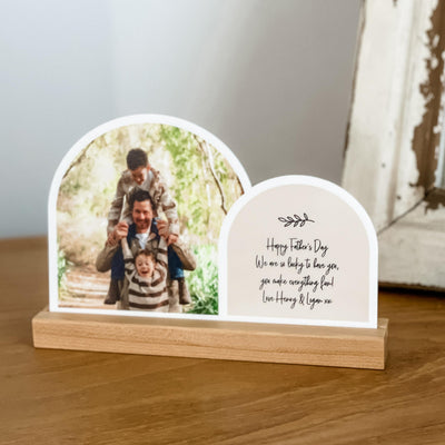Double Arch Plaques - Natural