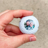 Premium Personalised Golf Balls - Set of 3 - Photo