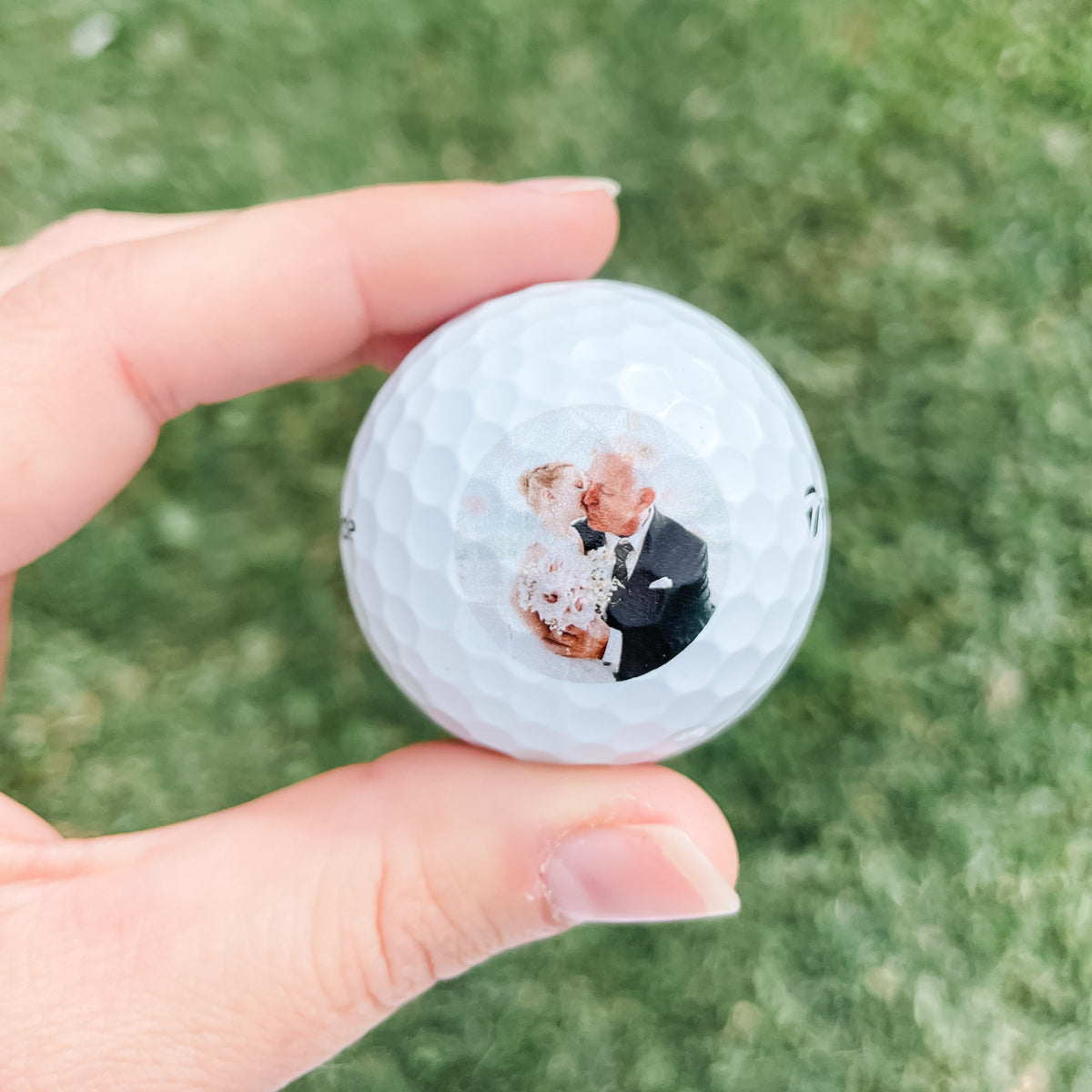 Premium Personalised Golf Balls - Set of 3 - Photo