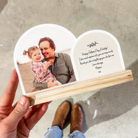Double Arch Plaques - Natural - In Memory