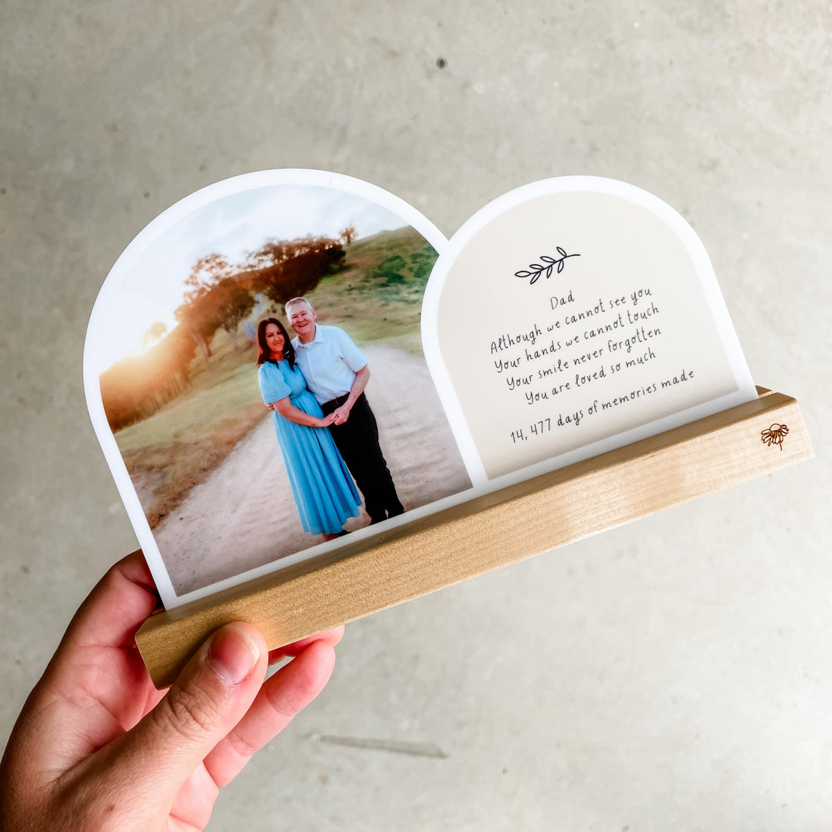 Double Arch Plaques - Natural