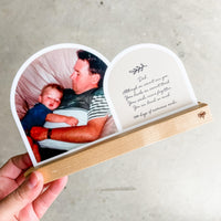 Double Arch Plaques - Natural