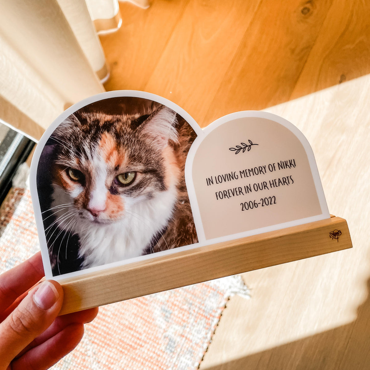 Double Arch Plaques - Natural - Pets