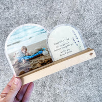 Double Arch Plaques - Wildflower Bunches - Clear Acrylic