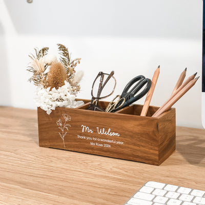 Printed Pencil Holder - Perfect gift idea for your teacher this year