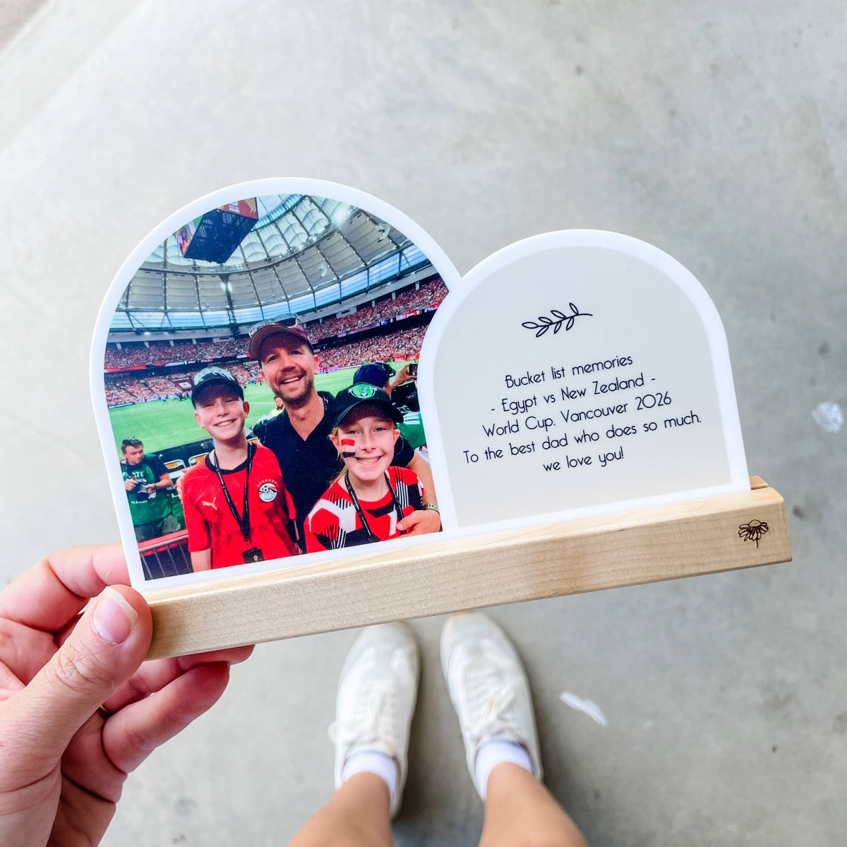 Double Arch Plaques - Natural - Coach
