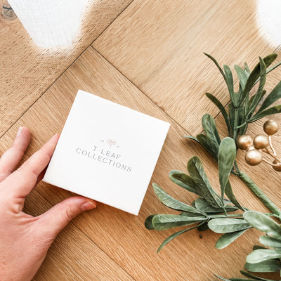 Luxe Christmas Ceramic Decoration + Gift Box - Liberty London - Photo Circle - Double Sided
