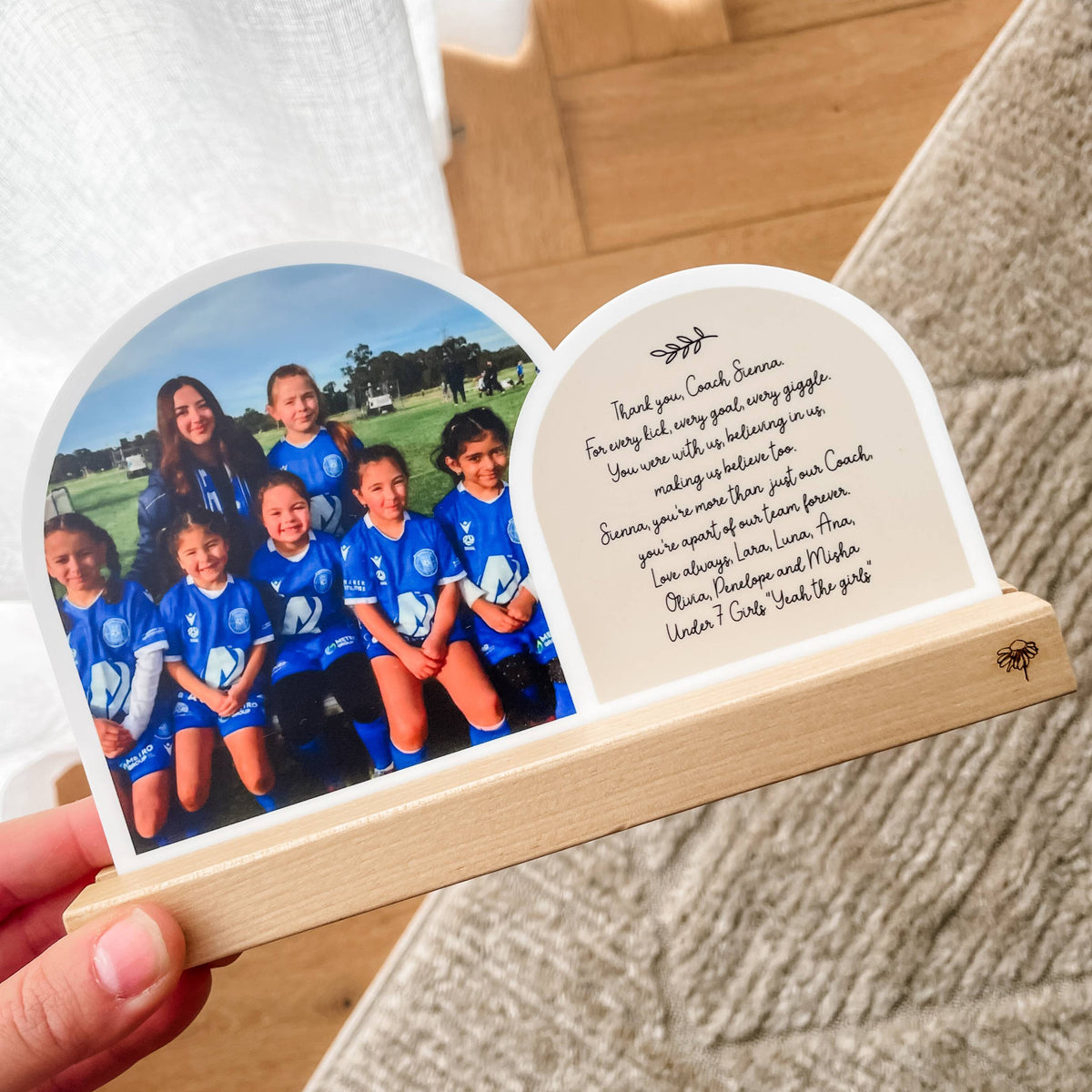 Double Arch Plaques - Natural - Coach