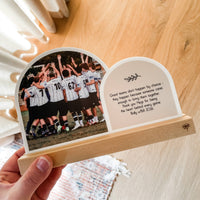 Double Arch Plaques - Natural - Coach